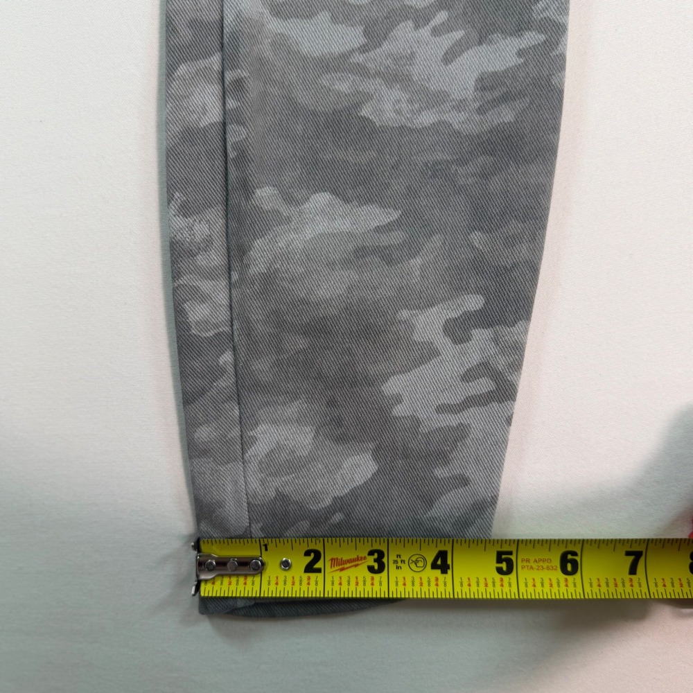 Spanx Womens Gray Camo Jean-ish Ankle Leggings High Waist Pull On 20018R Large - Picture 15 of 15